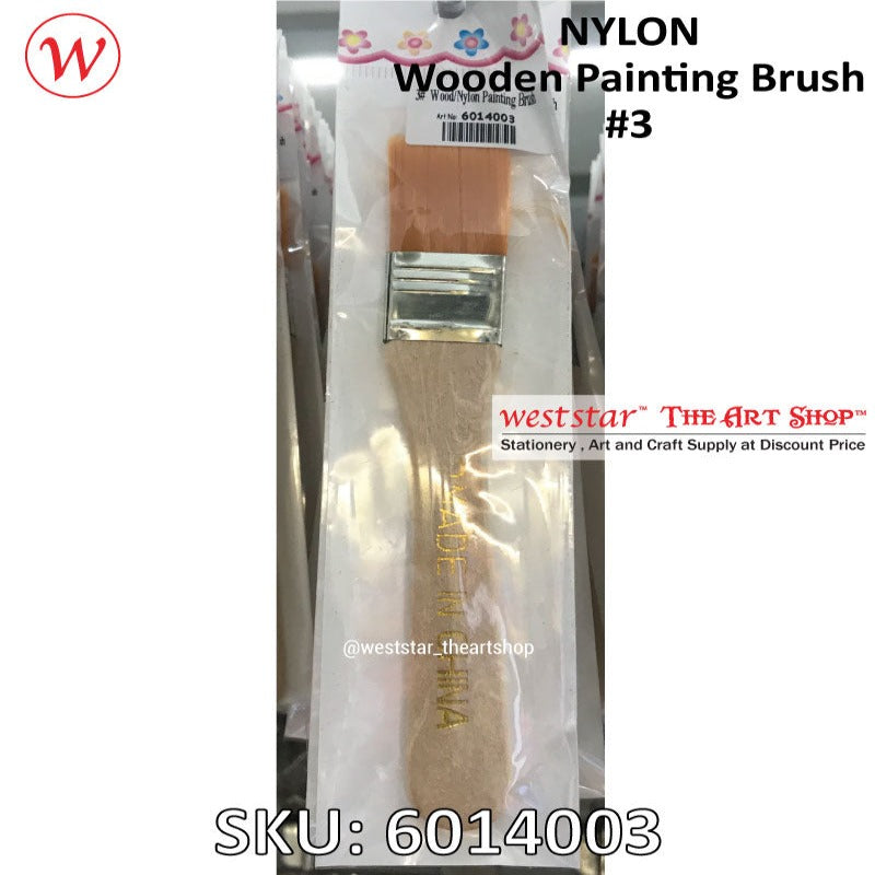 Nylon Wooden Painting Brush