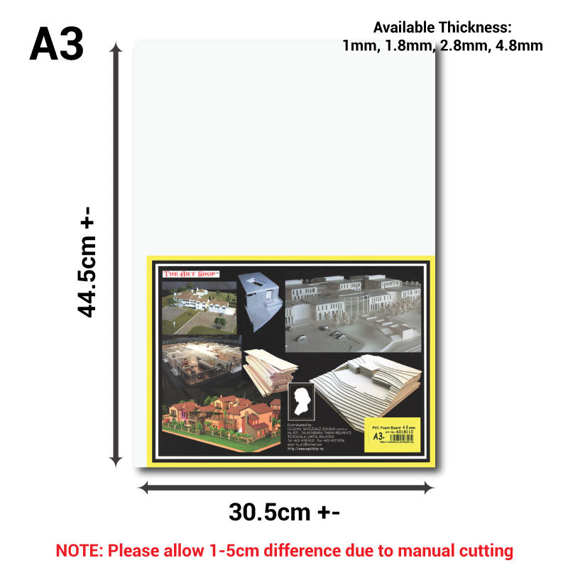 PVC Model Board , Modeling Board for Scale Model Building | Architecture