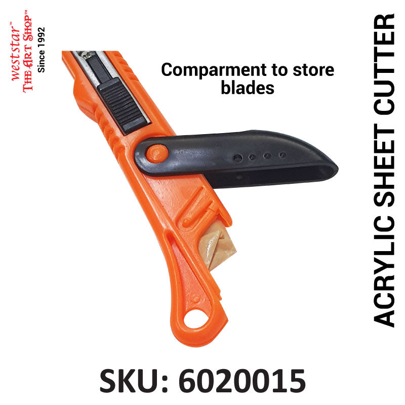 Weststar Acrylic Sheet Cutter , Plastic Cutter (comes with 1 blade)