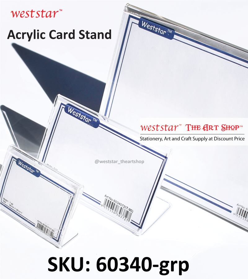 Acrylic Card Stand