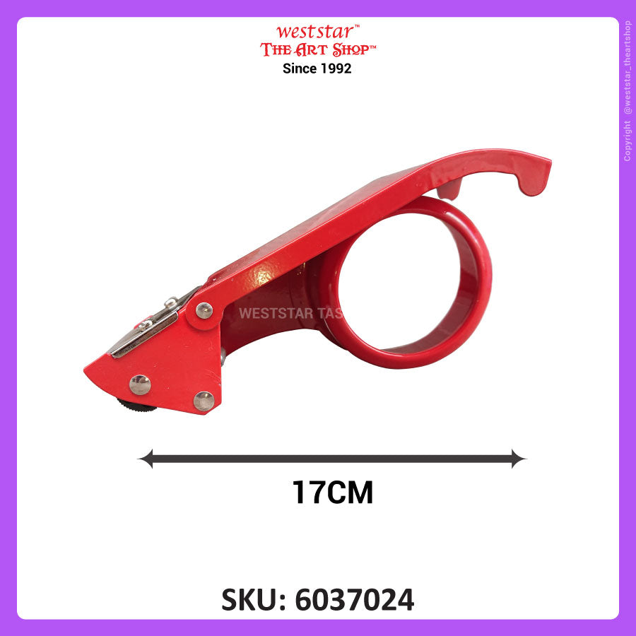 Hand-held Opp Tape Dispenser, Packaging Tape Dispenser (Metal Handle) 2" / 48mm