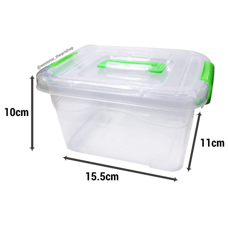 Small Multipurpose Plastic Case , Storage Box , Plastic Container (No. 982) | 20 x 15 x 10.5cm