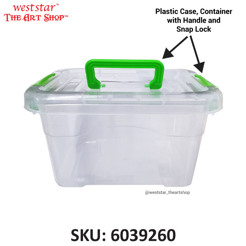 Small Multipurpose Plastic Case , Storage Box , Plastic Container (No. 982) | 20 x 15 x 10.5cm