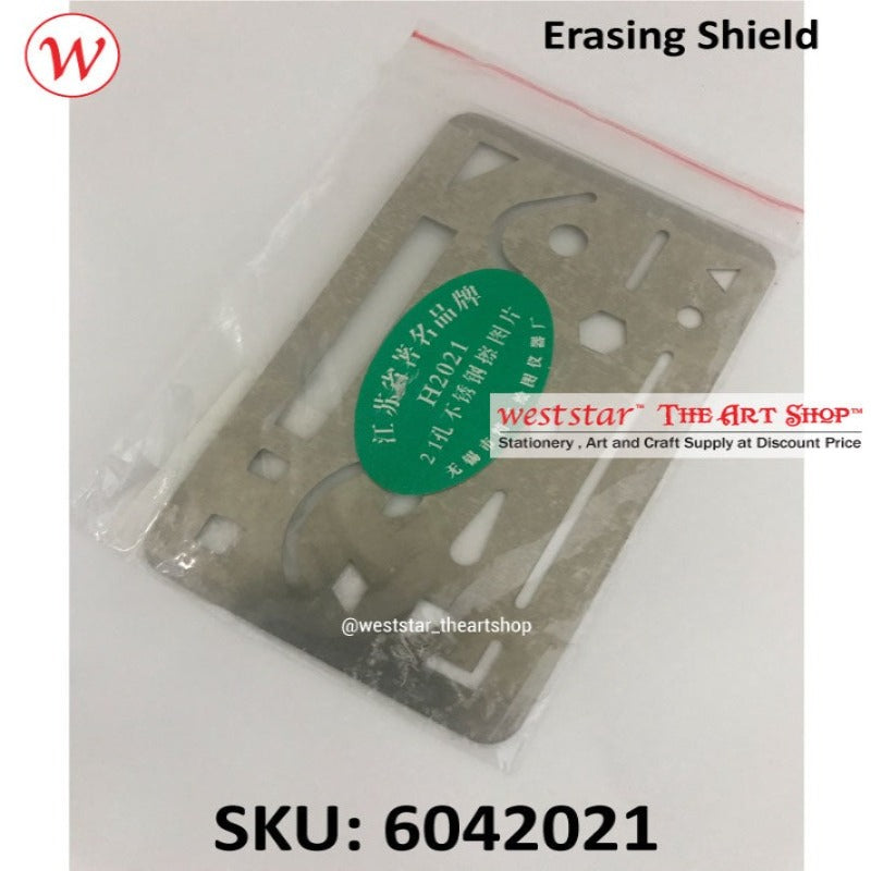 Erasing Shield for Precision Erasing