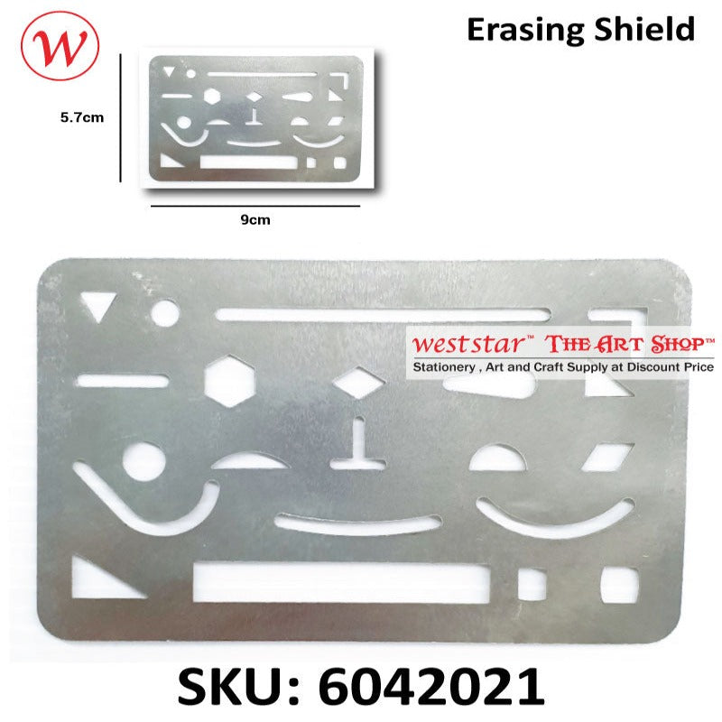 Erasing Shield for Precision Erasing