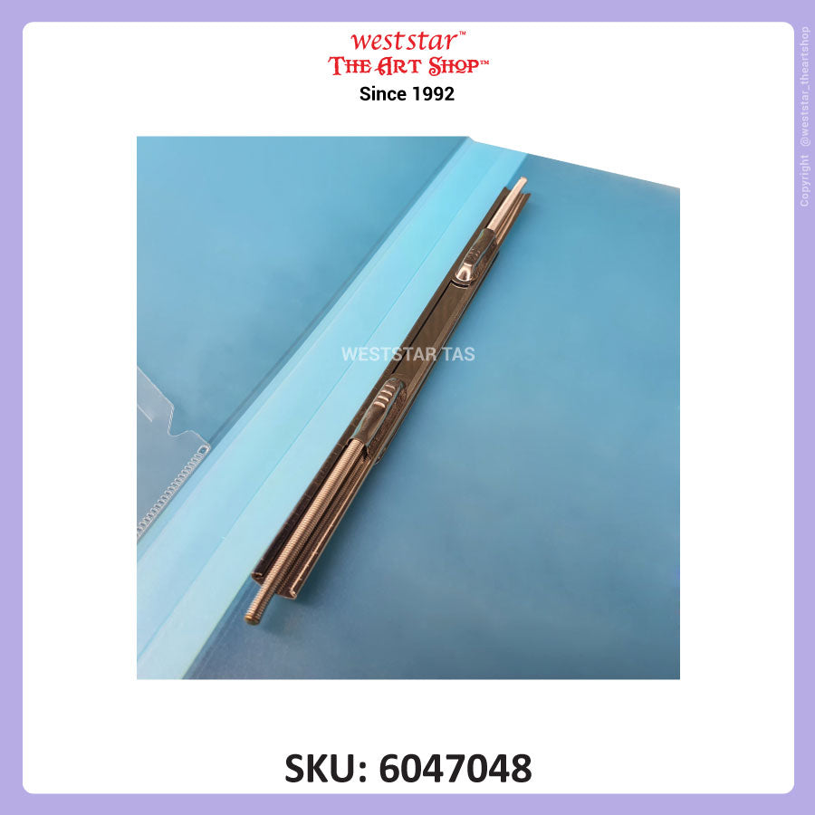 A4 PP Spring File - Semi-transparent cover  - send color randomly