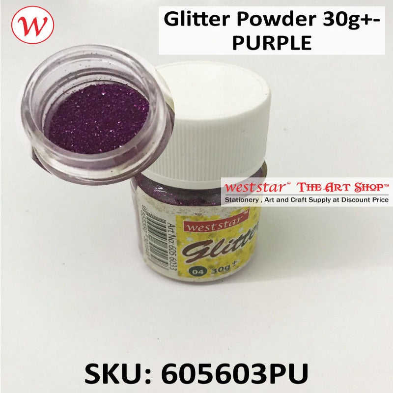 Mini Glitter Powder 30g+- | PURPLE