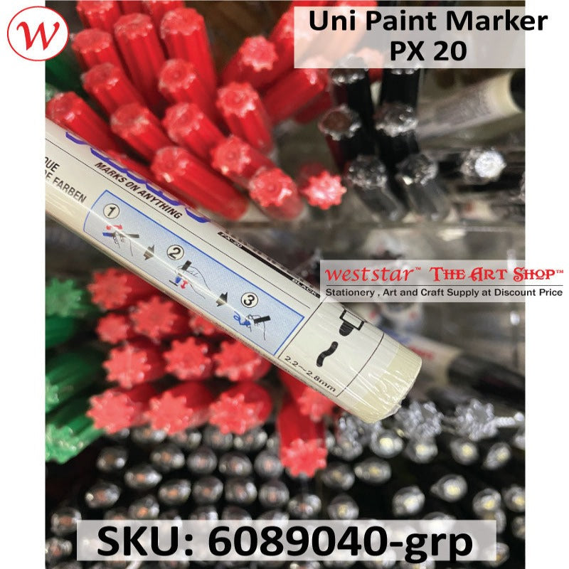 Uni Paint Marker Px-20 | Medium Nib