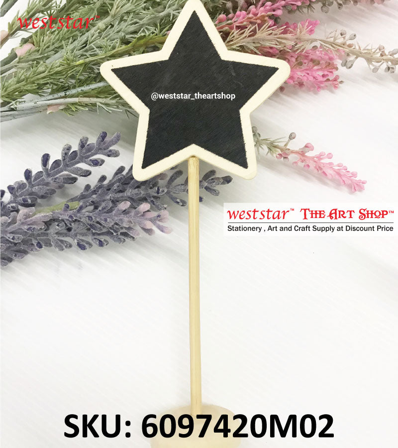 Chalk Board Table Sign - Love, Star, Rectangle, Cloud, Banner | Table sign / place card