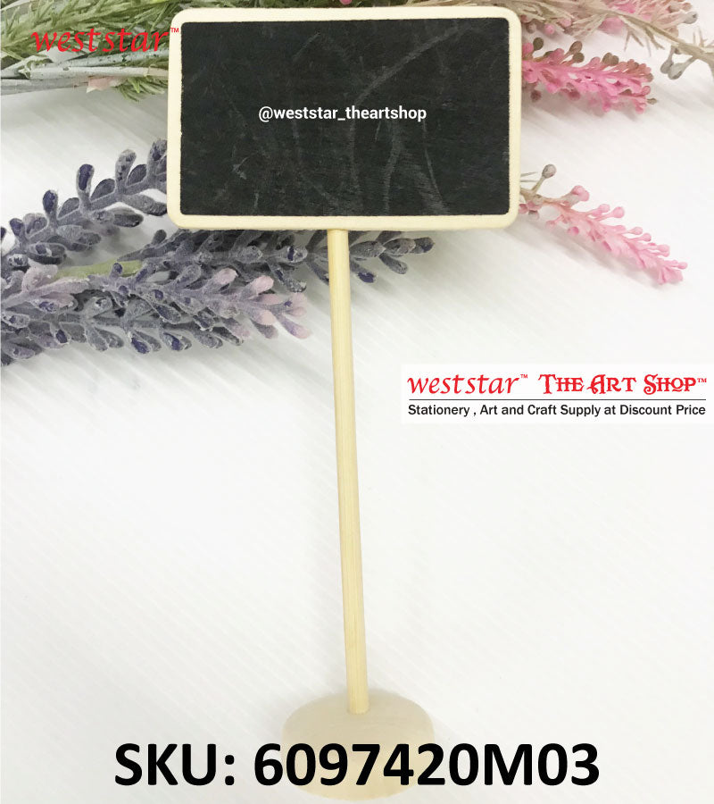 Chalk Board Table Sign - Love, Star, Rectangle, Cloud, Banner | Table sign / place card