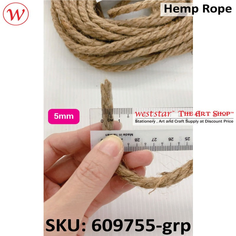 Natural Jute Hemp Rope | Crafts . DIY