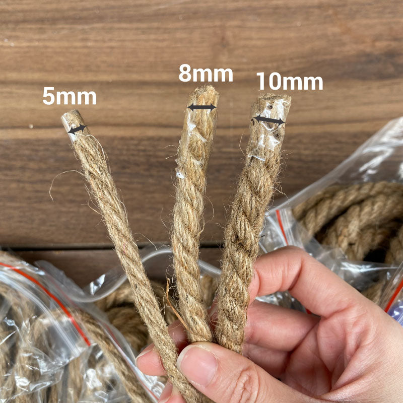 Natural Jute Hemp Rope | Crafts . DIY