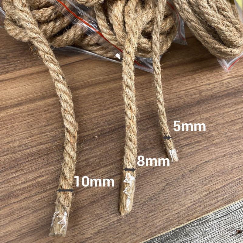 Natural Jute Hemp Rope | Crafts . DIY