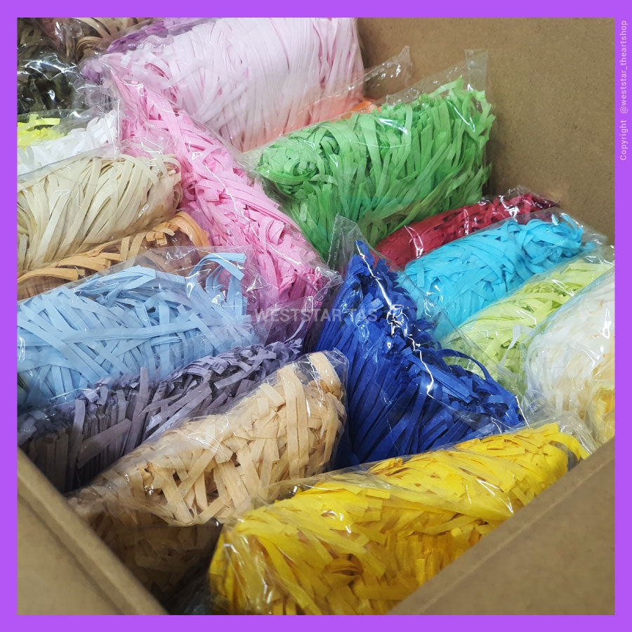 Color Shredded Paper (100g) , Shreds Paper , Packaging Filler