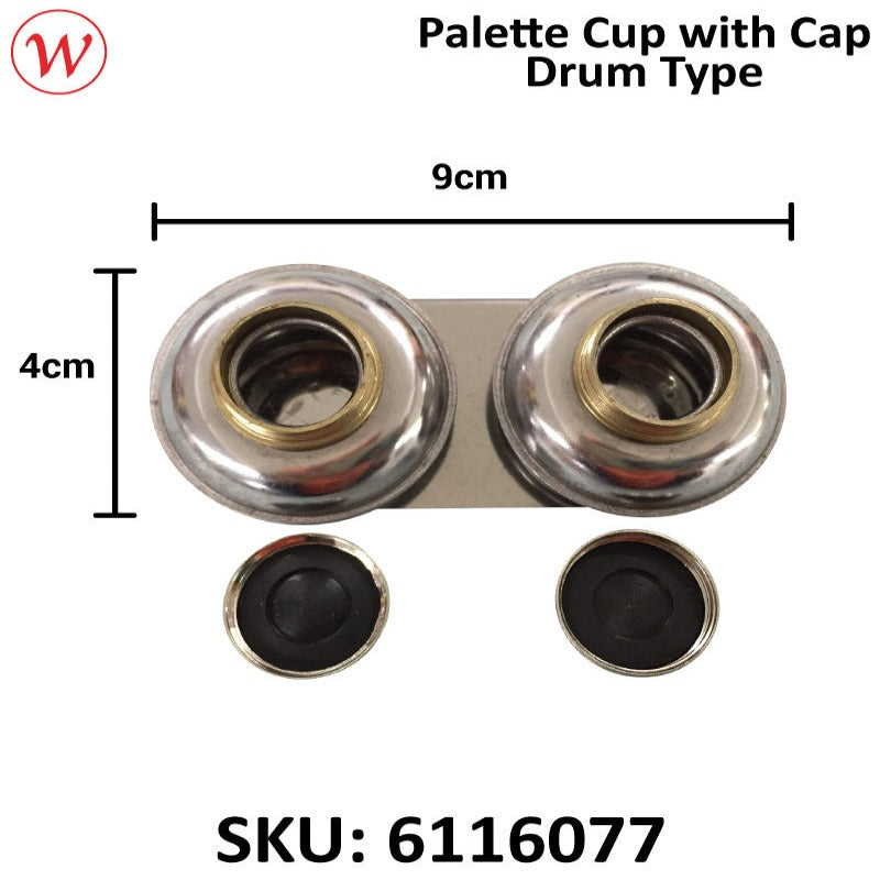 Palette Cup with Cap - Double