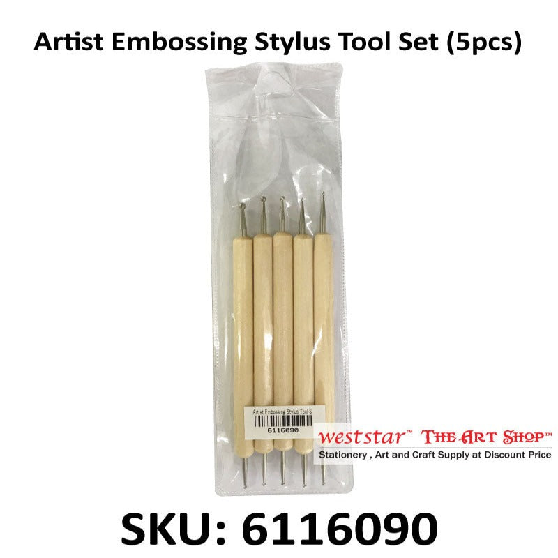 Weststar Artist Embossing Stylus Tool Set (5pcs)