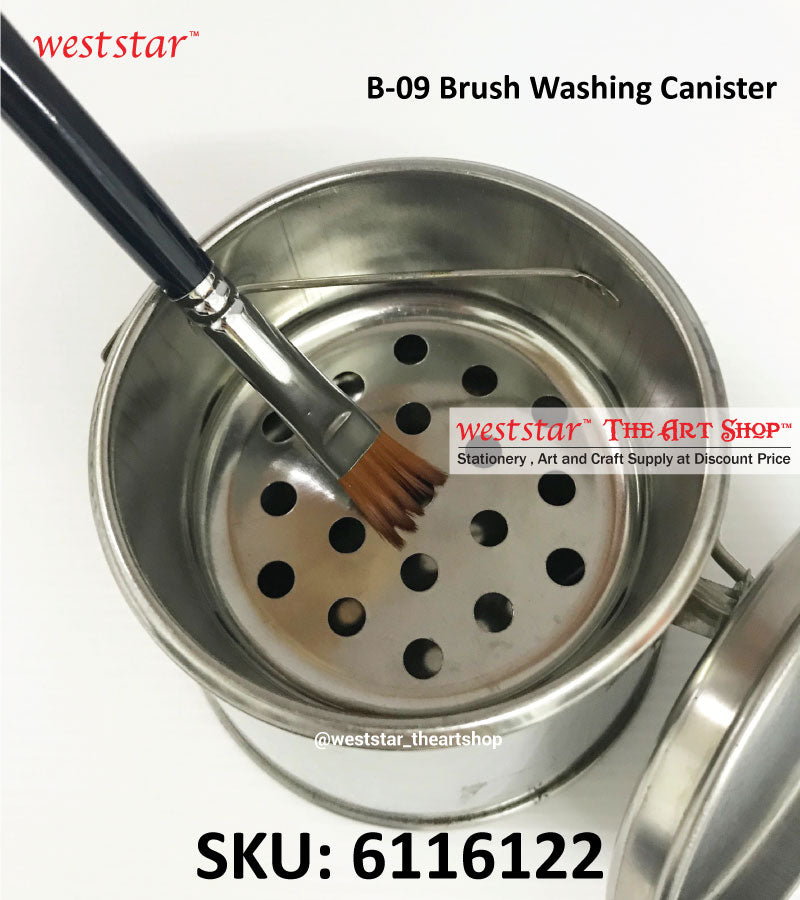 B-09 Brush Washing Containers