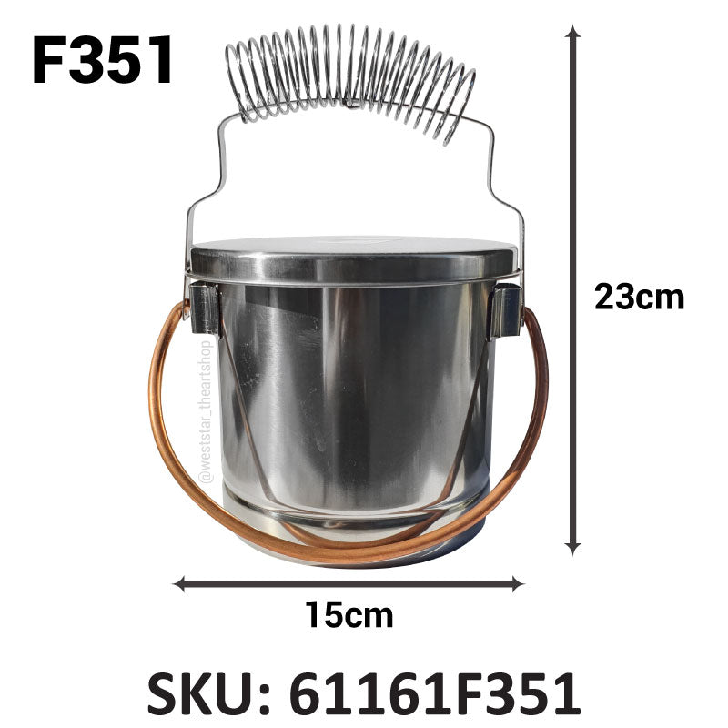 Stainless Steel Paint Brush Washing Canister | F351