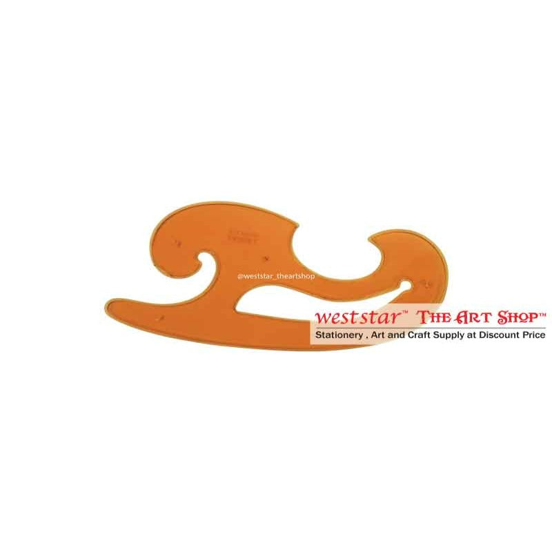 French Curve*Orange-Q | Set of 3pcs
