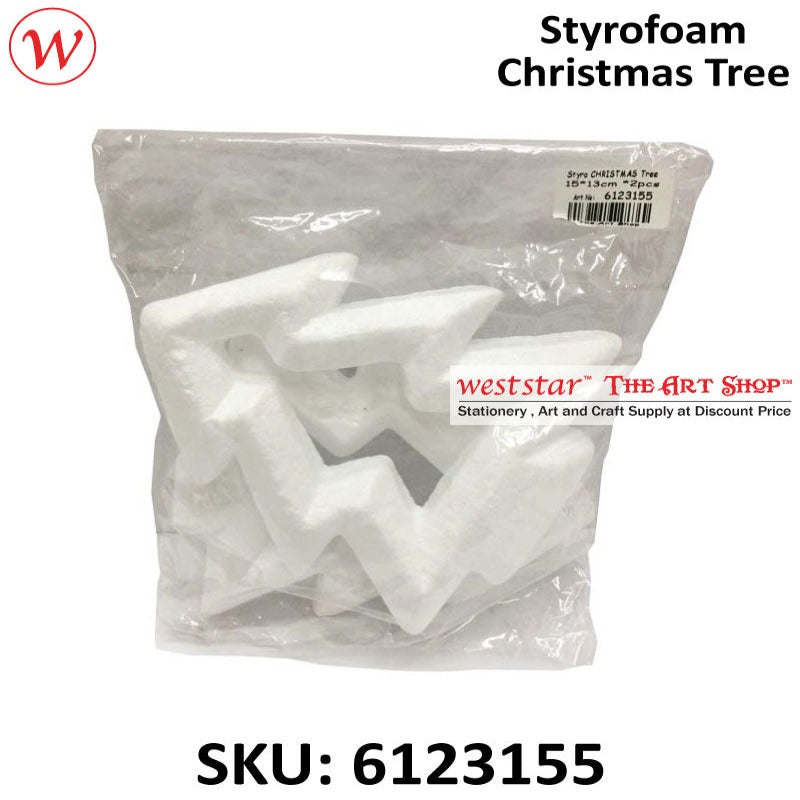Styrofoam Christmas Tree (2pcs) | #15