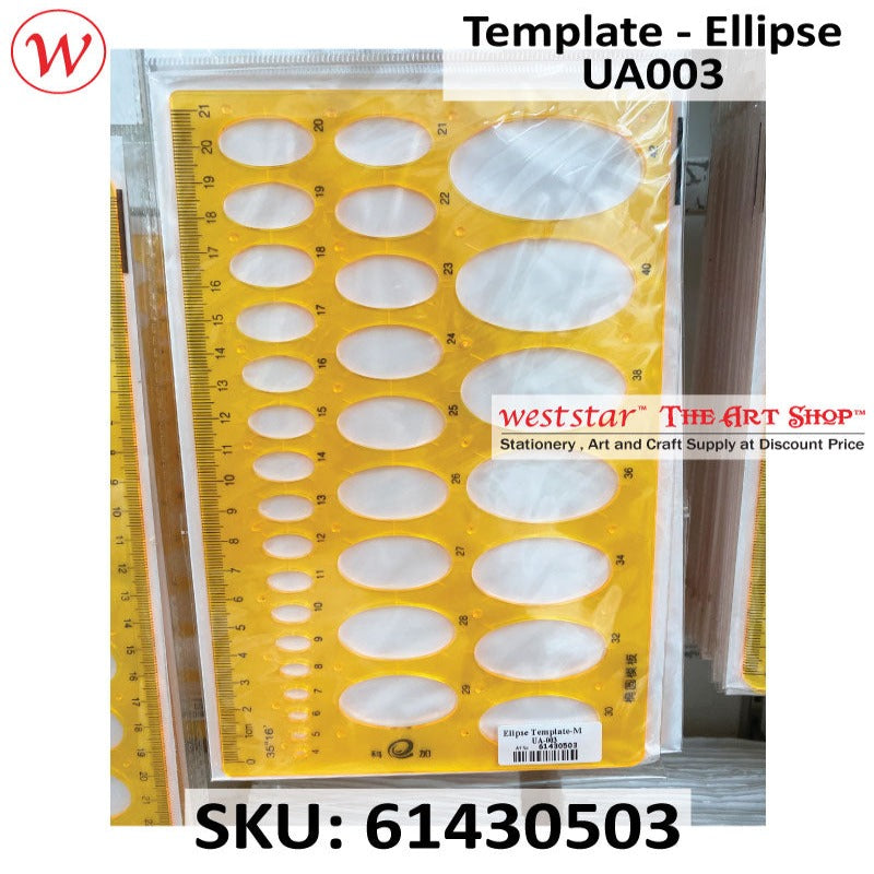 Ellipse Template-M (UA-003)