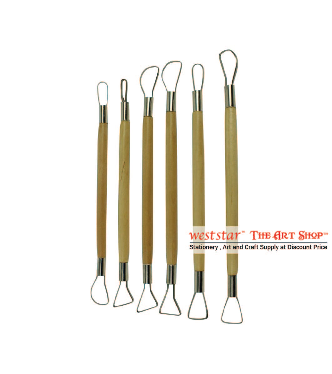 Pottery Tools -Ribbon 6pc/Set