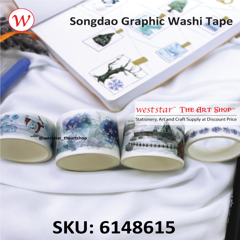 Songdao Graphic Washi Tape