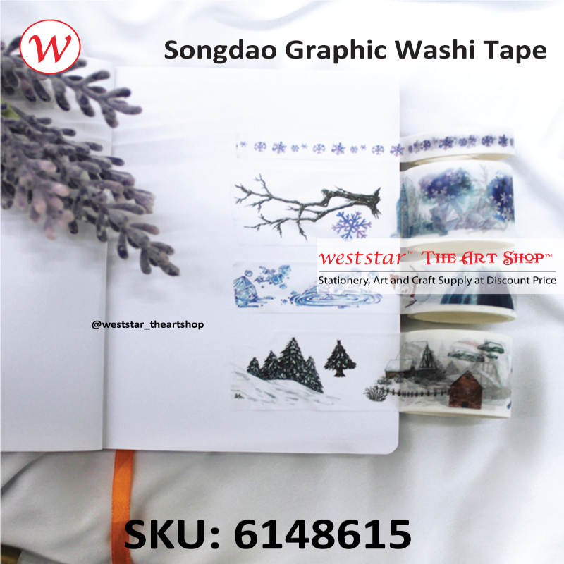 Songdao Graphic Washi Tape