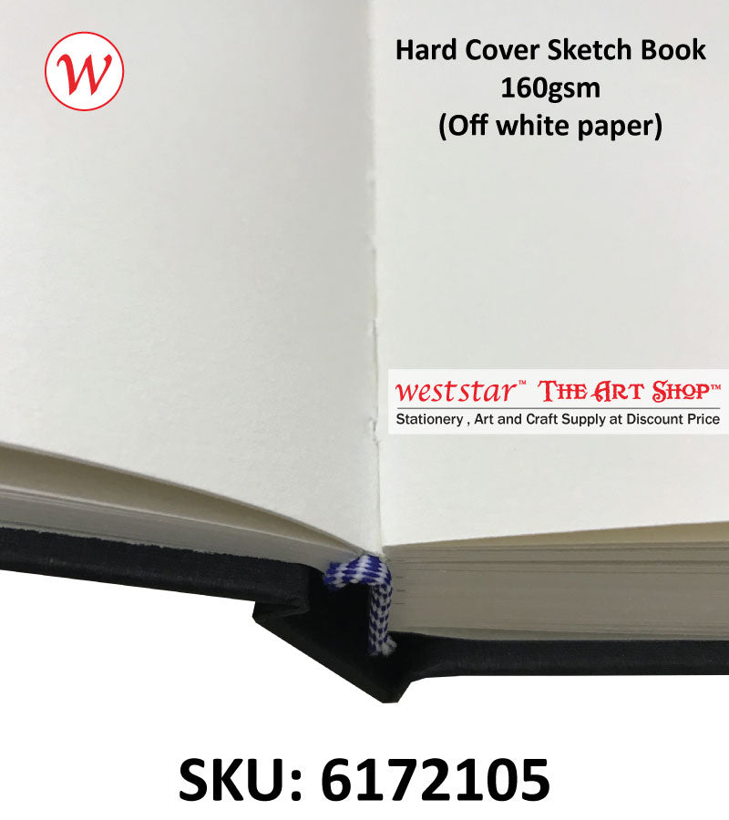 Wenson's Art & Graphic Sketch Book - A5 Size (HARD COVER)