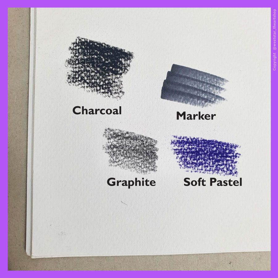A3 Wenson's Spiral Bound Cartridge Paper (Rough Surface) | (200gsm x 30 sheets) BUY 1 FREE 1 !!