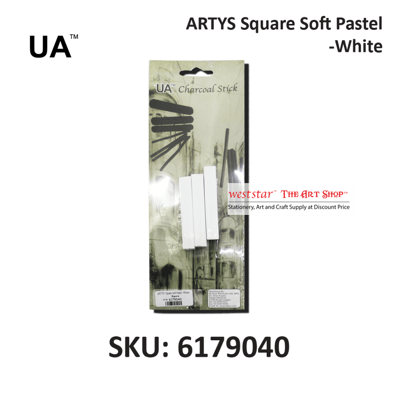 ARTYS Square Soft Pastel-White