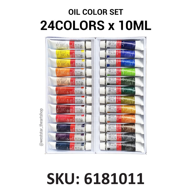 Winsor & Newton Oil Color Set, Oil Colour  | 10ml