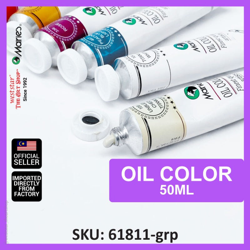 Marie's Oil Color , Oil Paint | 50ml (> 50colors)