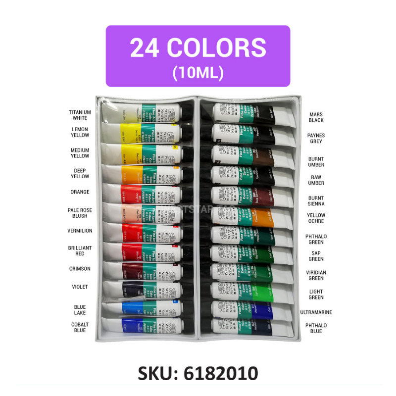 Winsor & Newton Acrylic Colour Set | 10ml