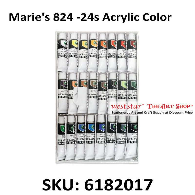 Marie's 824 - Acrylic 24 Color Set