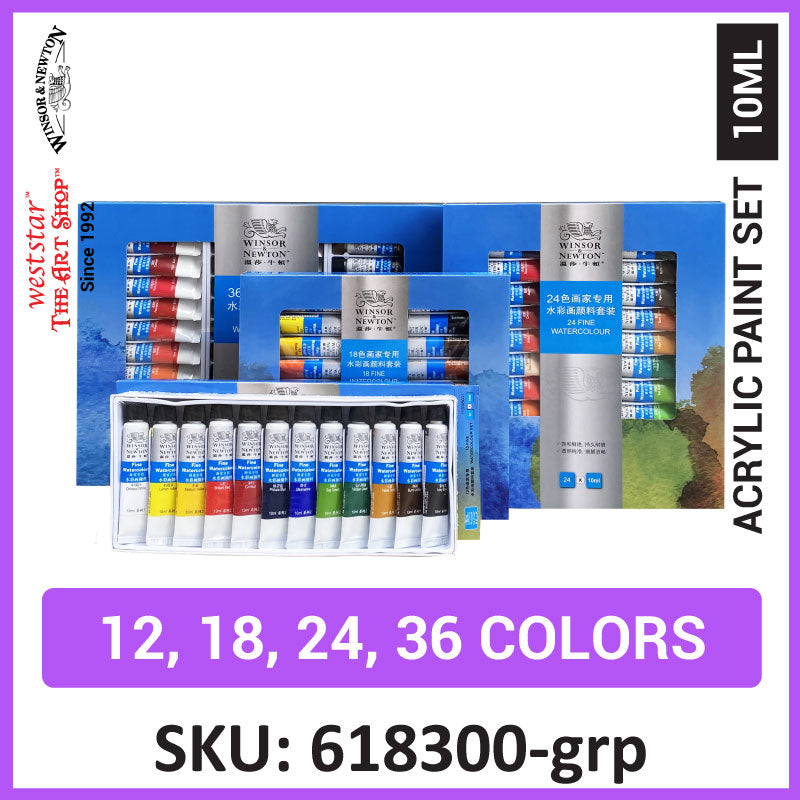 Winsor & Newton Watercolor , Watercolour Set | 10ml