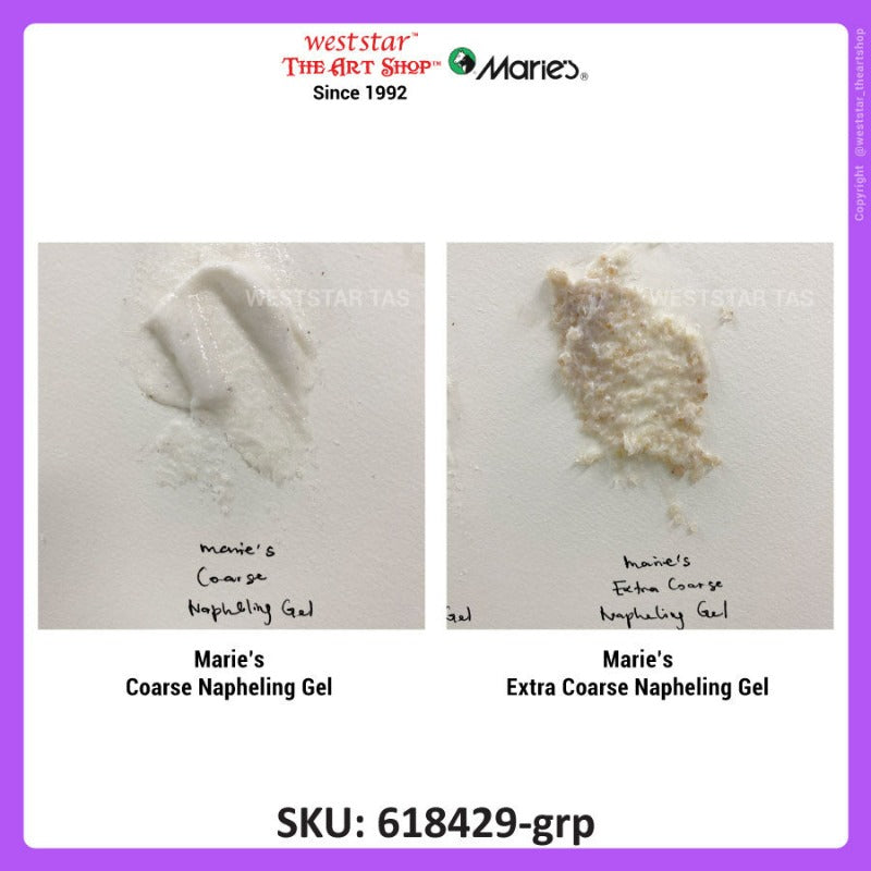 Marie's Coarse Napheling Gel , Sandy Texture, Grainy Effect