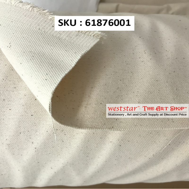 Unprimed Contton Canvas | Width: 1.6m (61876001)