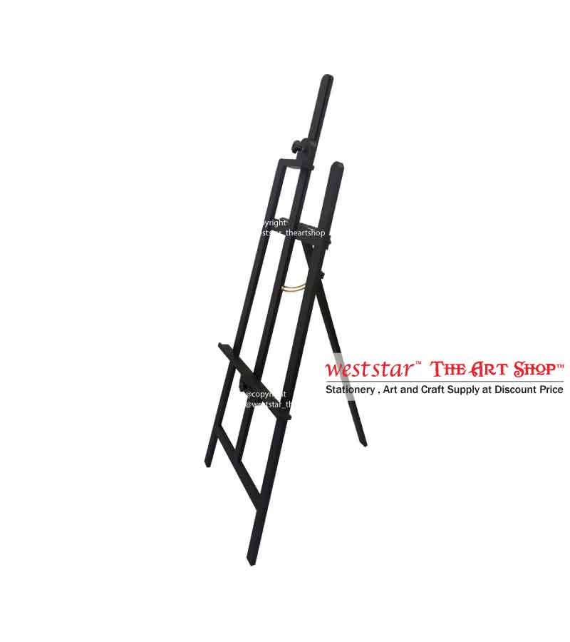 Deluxe Black Wooden Easel 165cm (6188103)