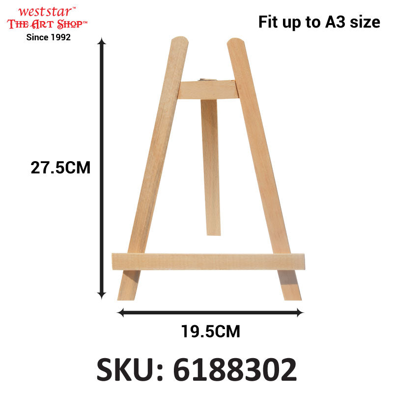 Mini Wooden Easel | 27.5cm (Fit A5-A3)