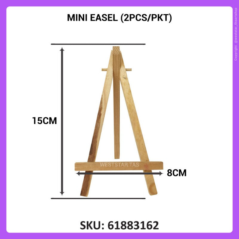 Mini Easel A - 15cm (2pcs/pkt)