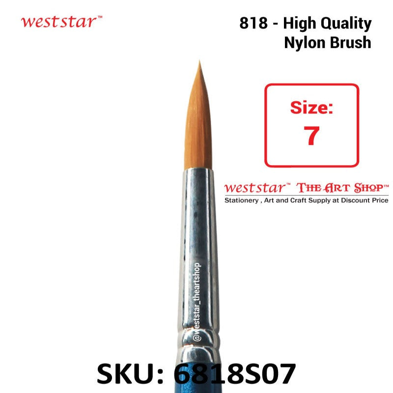 ARTYS 818-S High Quality Nylon Brush Round Watercolour Brush Painting Brush