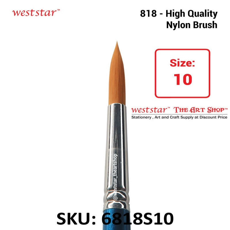 ARTYS 818-S High Quality Nylon Brush Round Watercolour Brush Painting Brush