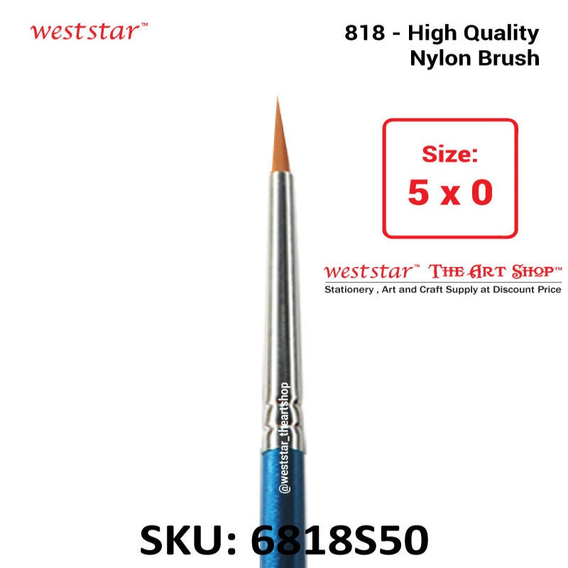 ARTYS 818-S High Quality Nylon Brush Round Watercolour Brush Painting Brush