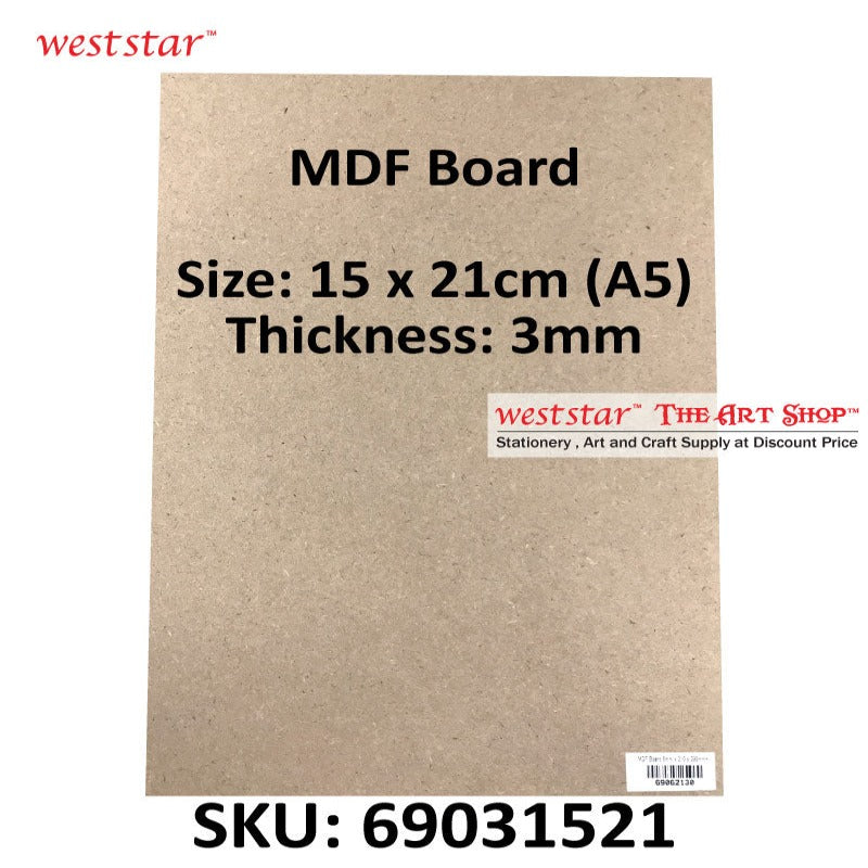 MDF Board 3mm