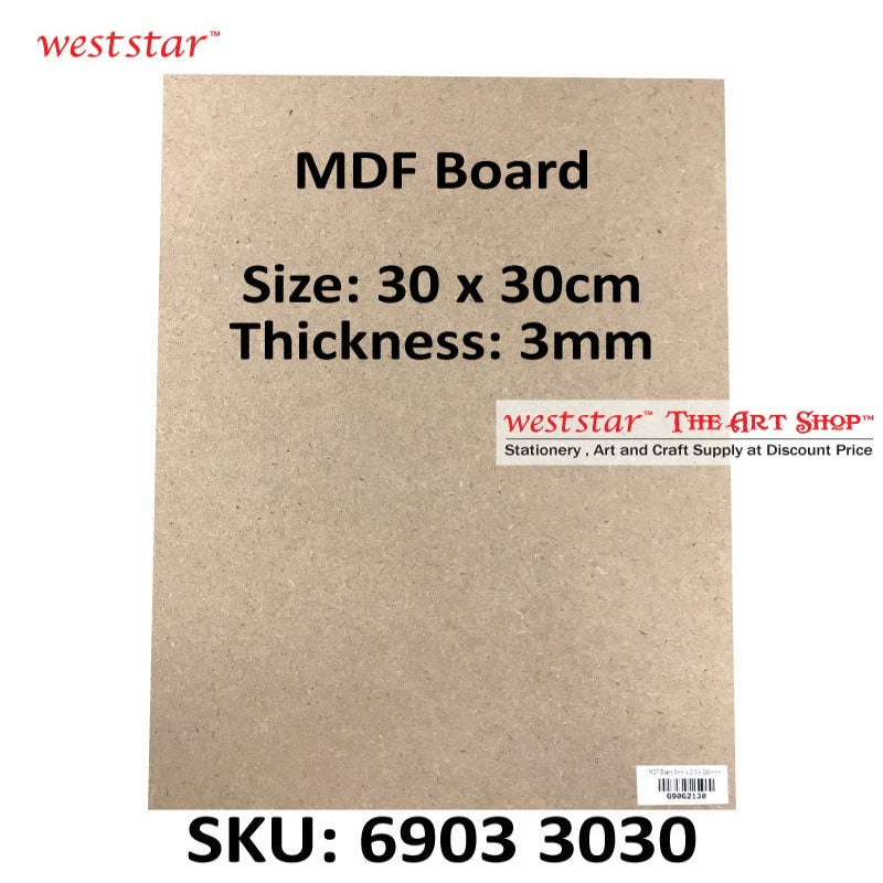 MDF Board 3mm