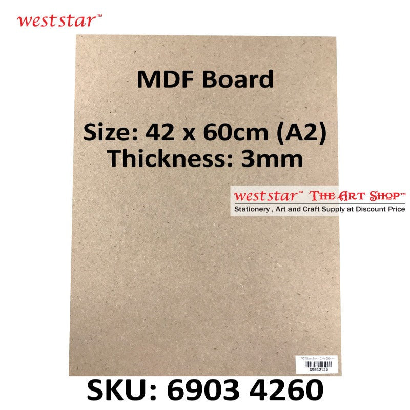 MDF Board 3mm