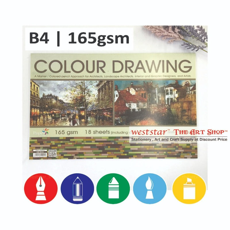 SBS 9925 Drawing Book | B4 -165g