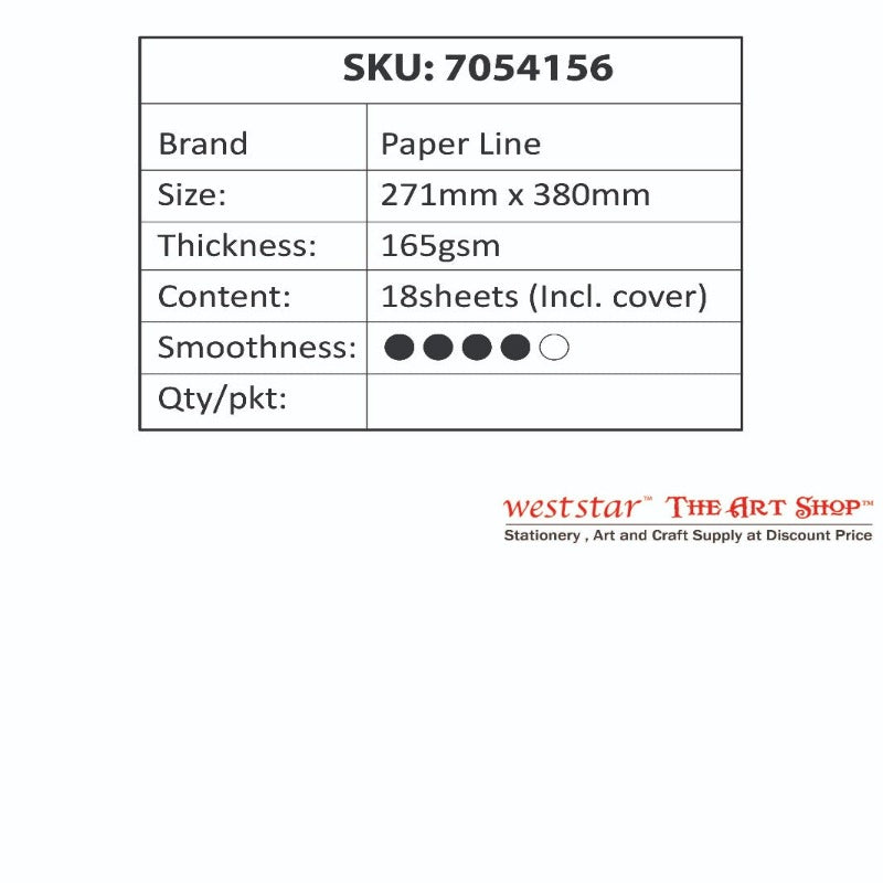 SBS 9925 Drawing Book | B4 -165g