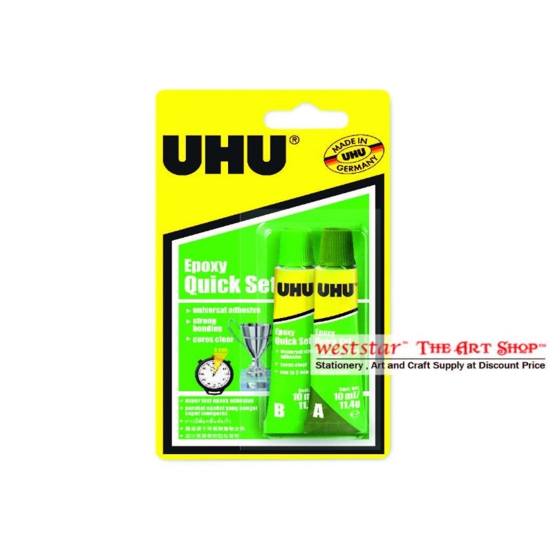 UHU Epoxy Quick Set 10ml x 2pcs